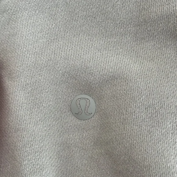 Lululemon Oversized Hugged-Waist Cotton Zip Hoodie size 10 in Green Fern - Picture 9 of 10